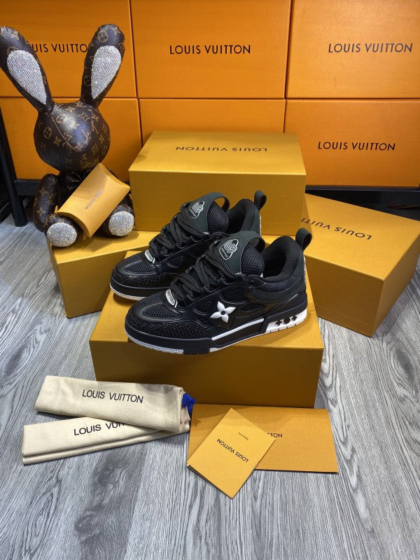 LV Skate Trainers Black