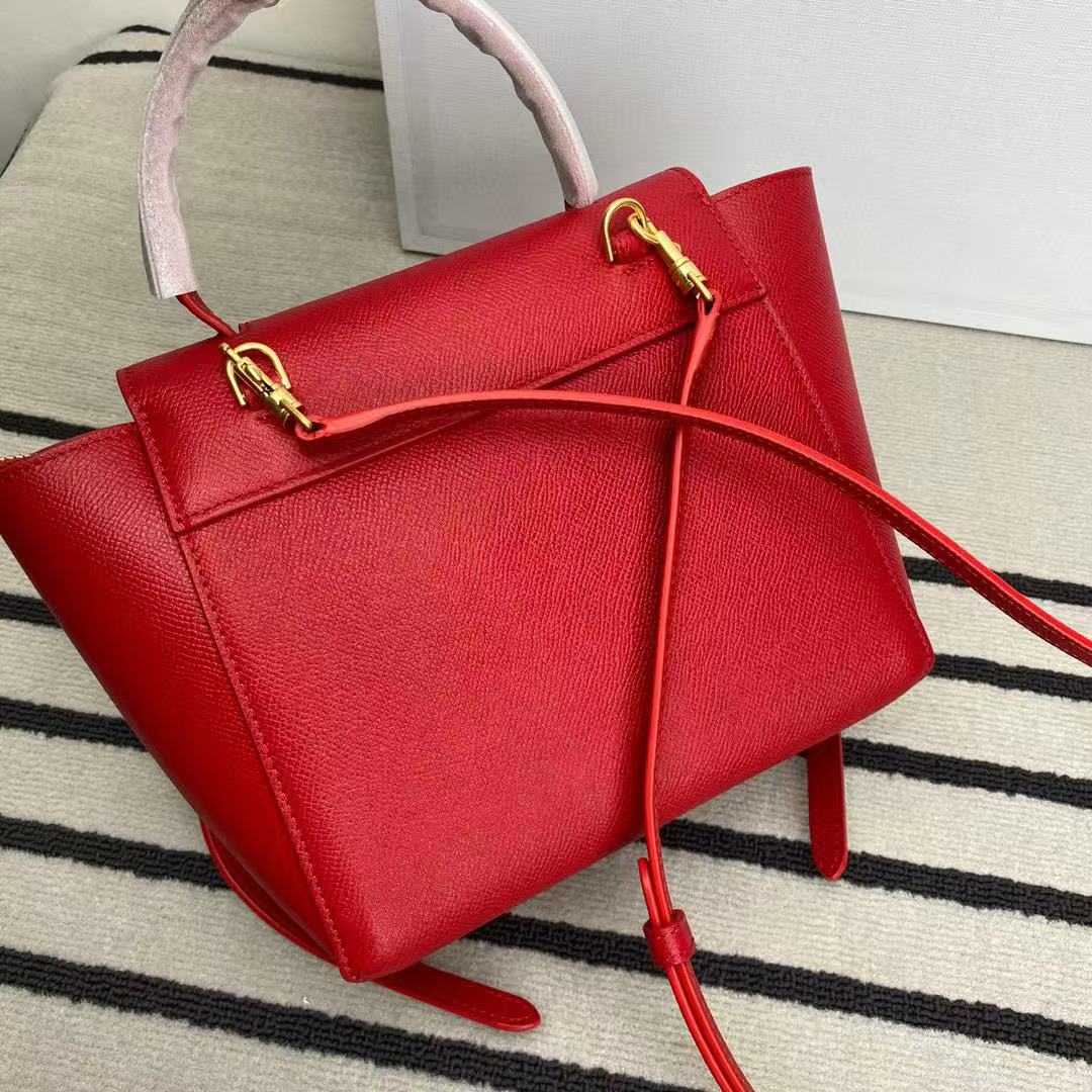 Crimson Arc Tote