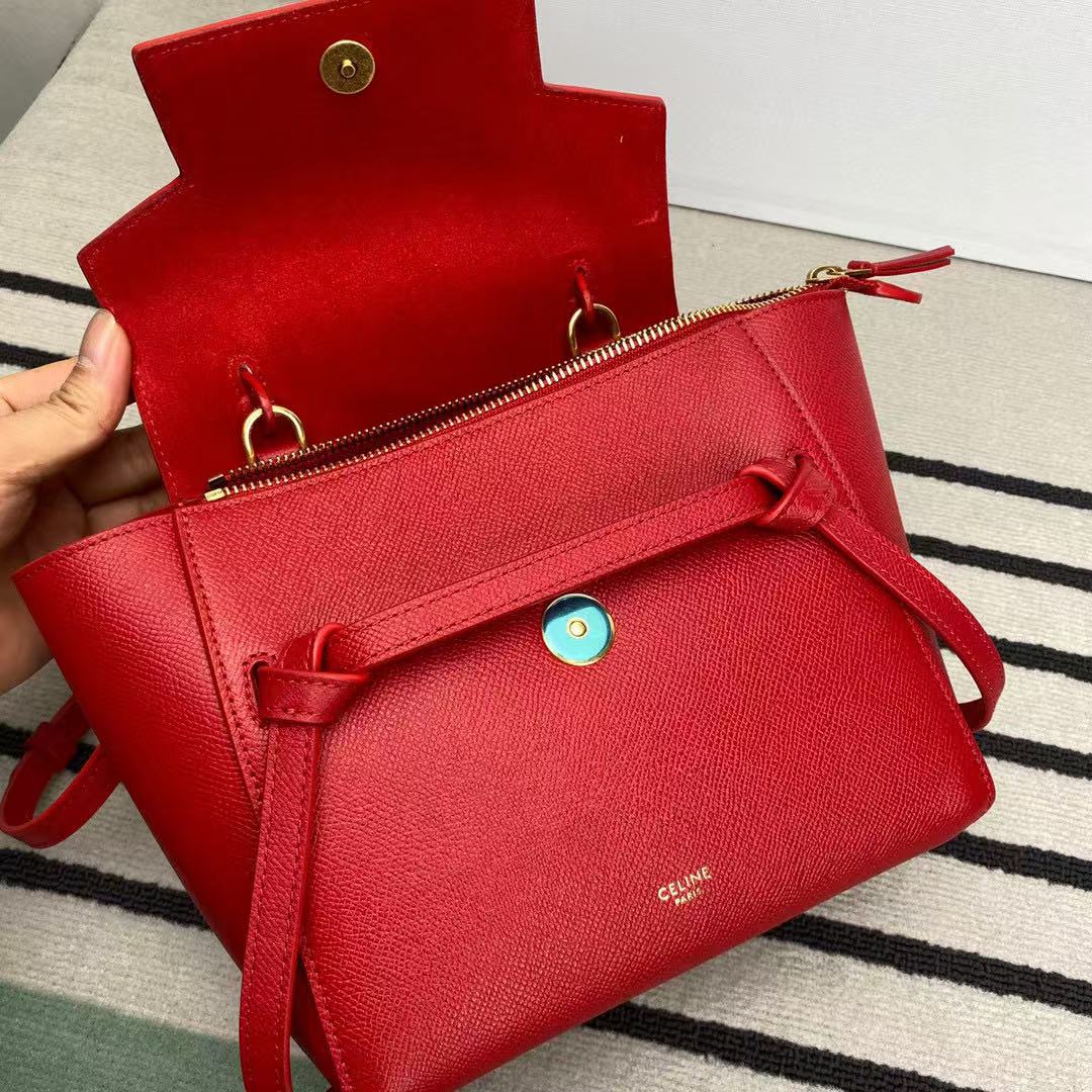 Crimson Arc Tote