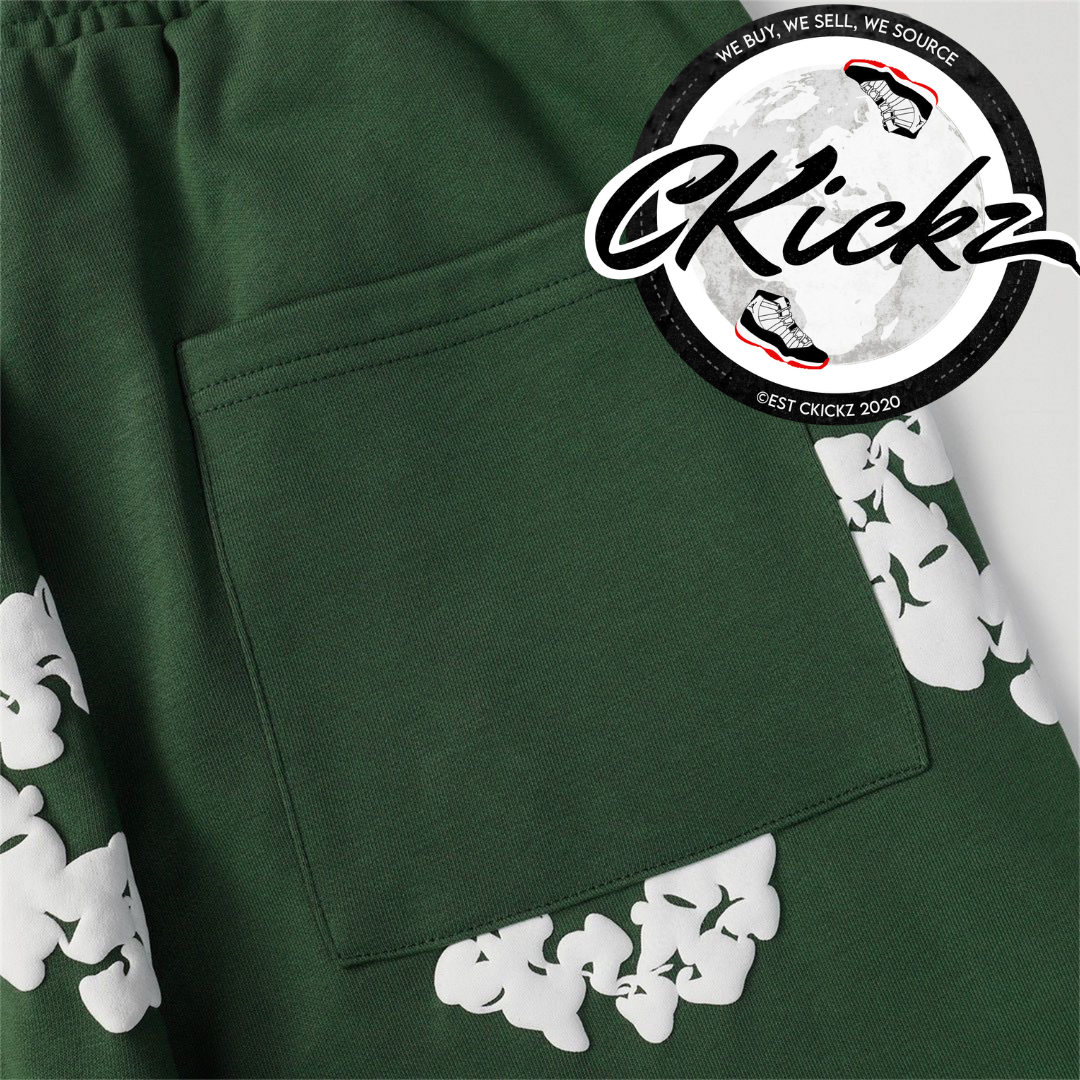 Cotton Wreath Tracksuit Green