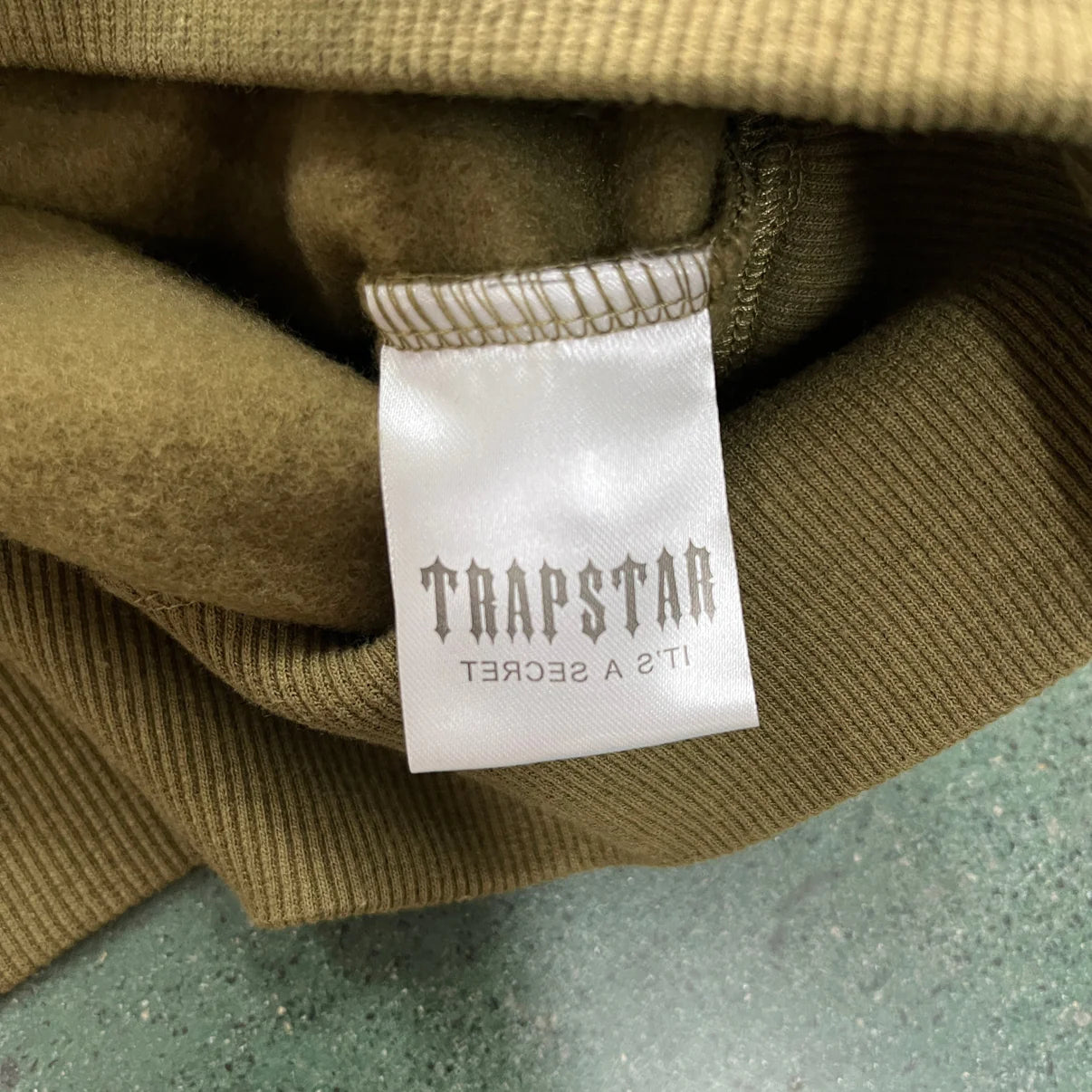 TS Decoding Chenille Sportswear - Army Green Embroidery
