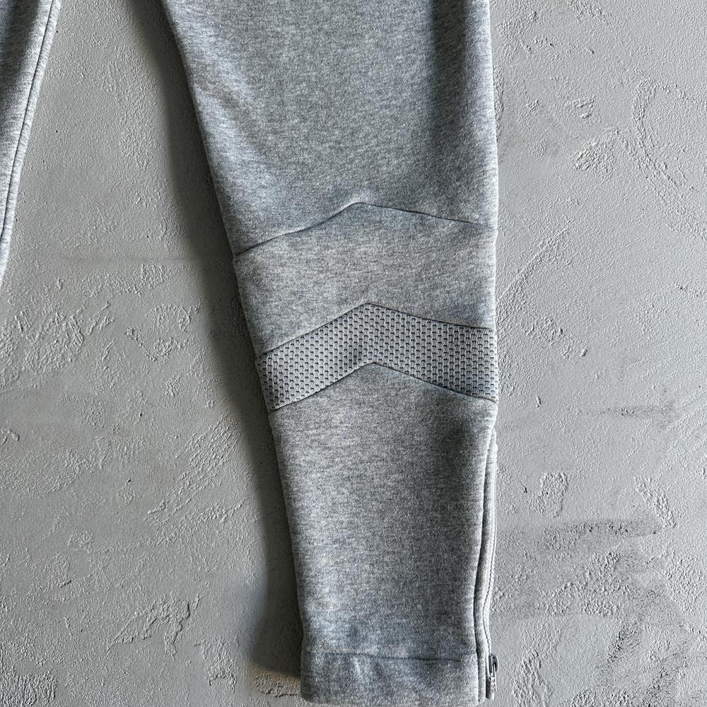 TS V Stripe Hoodie Tracksuit Grey