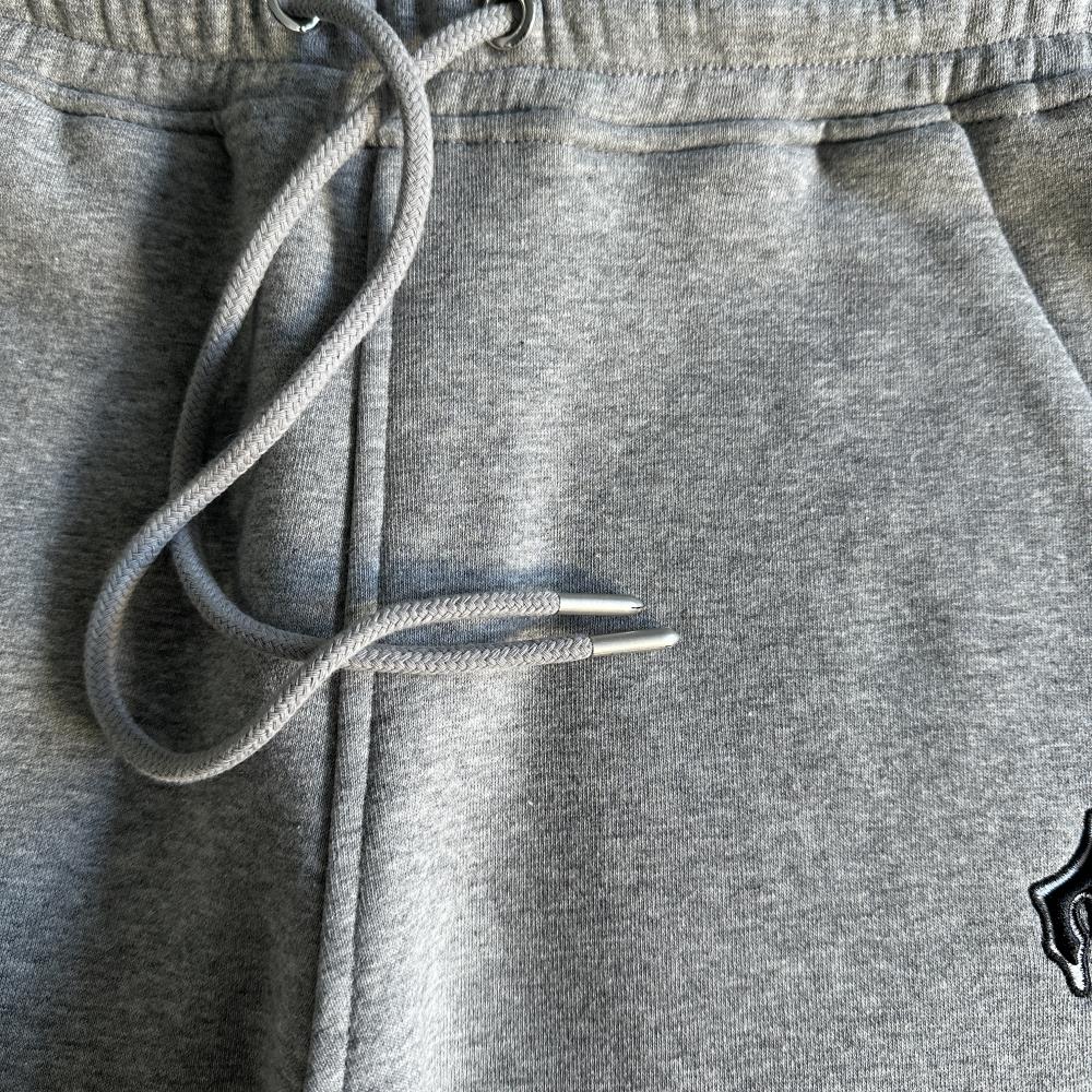 TS V Stripe Hoodie Tracksuit Grey