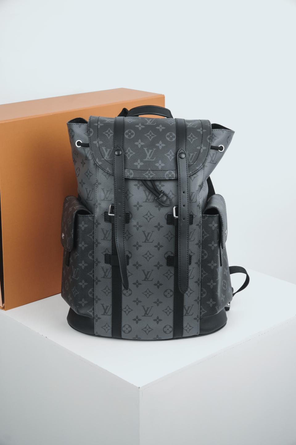 LV Reverse Monogram Eclipse PM Backpack