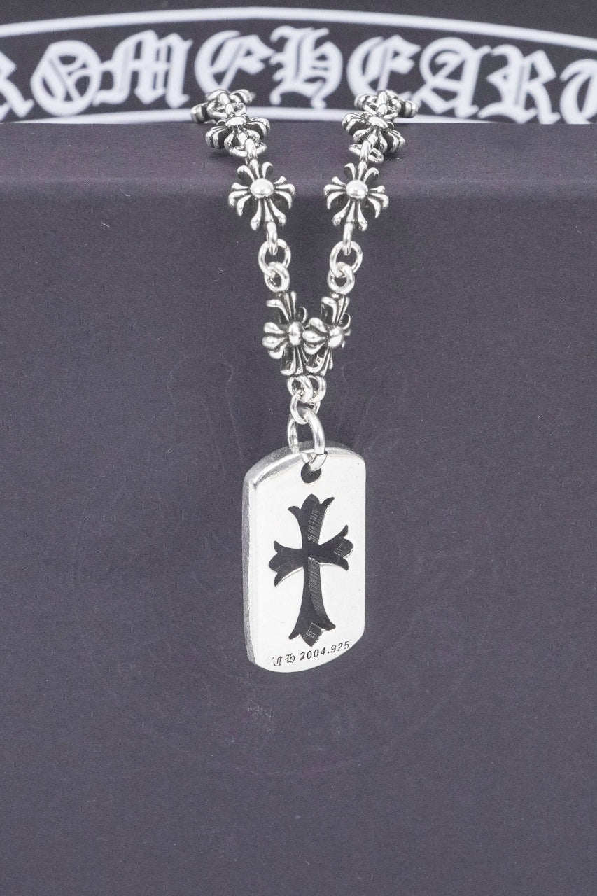 Cross Silver Pendant Necklace