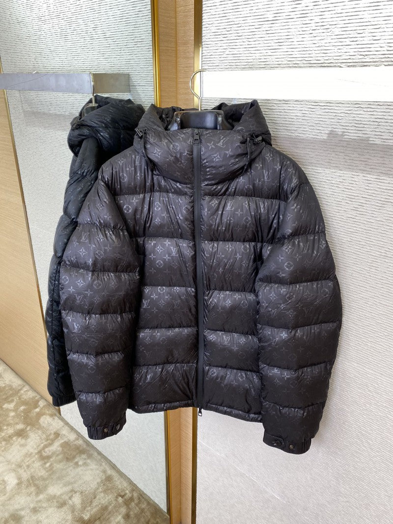 LV PUFFER JACKET BLACK