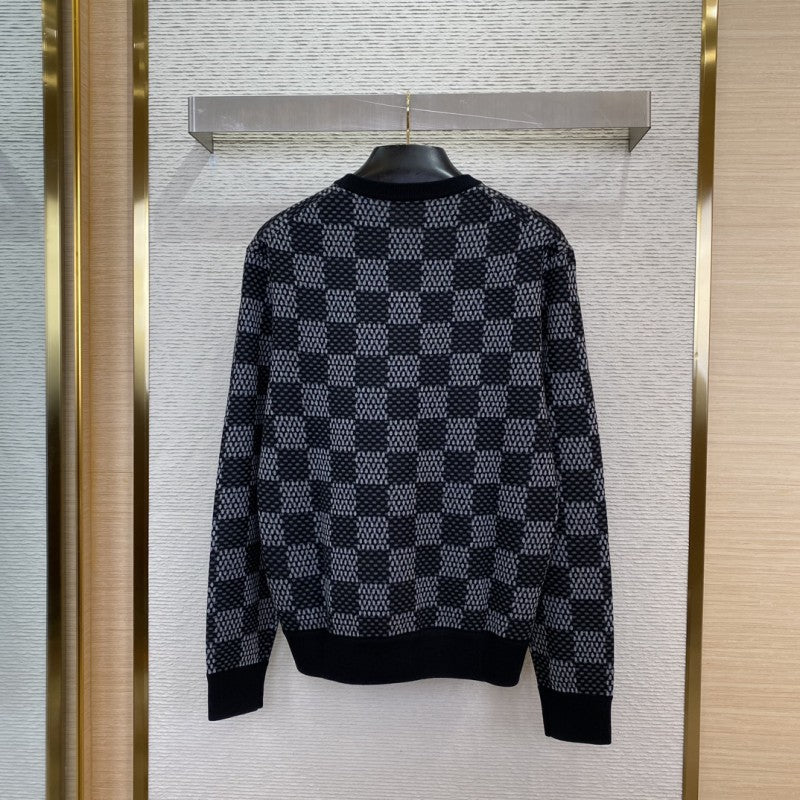 LV Damier Wool Crewneck