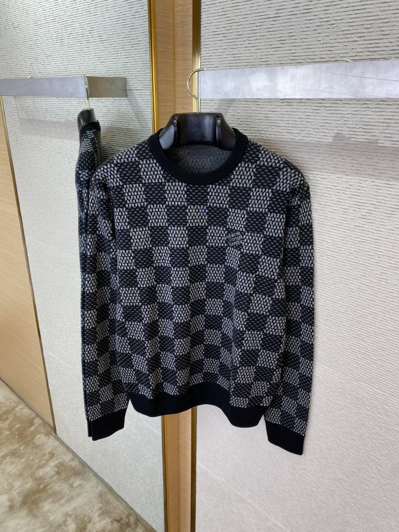 LV Damier Wool Crewneck