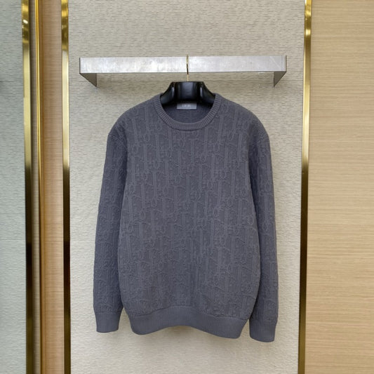 Dark Grey Knit Jumper