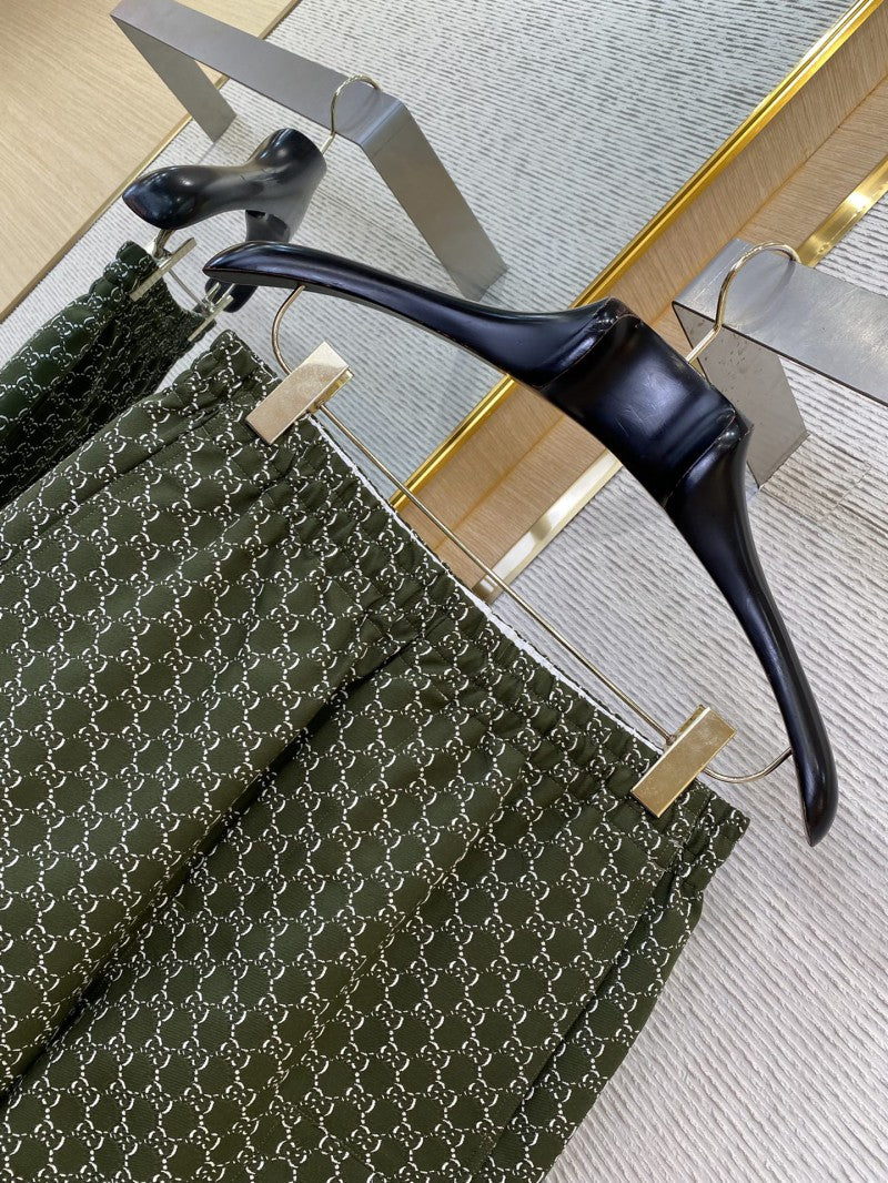 Jacquard Shorts Khaki