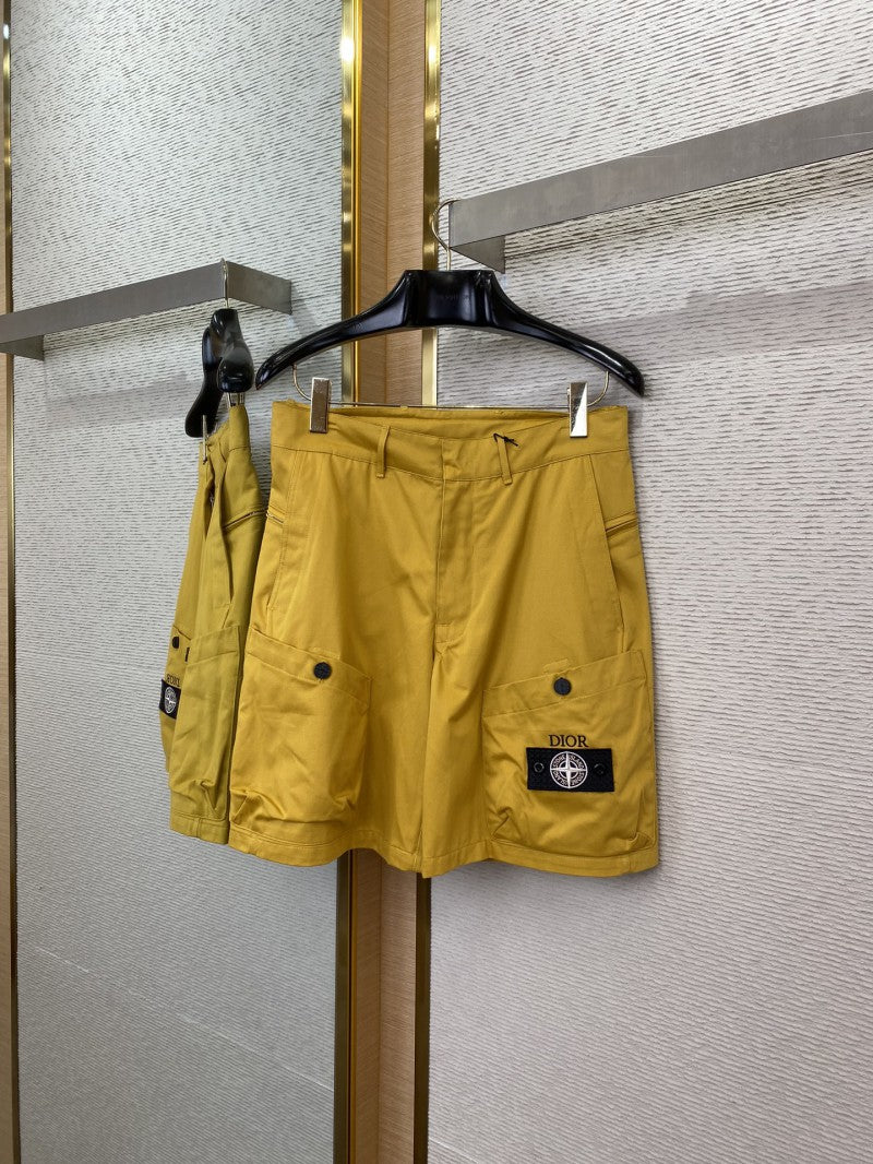 Yellow Worker Shorts