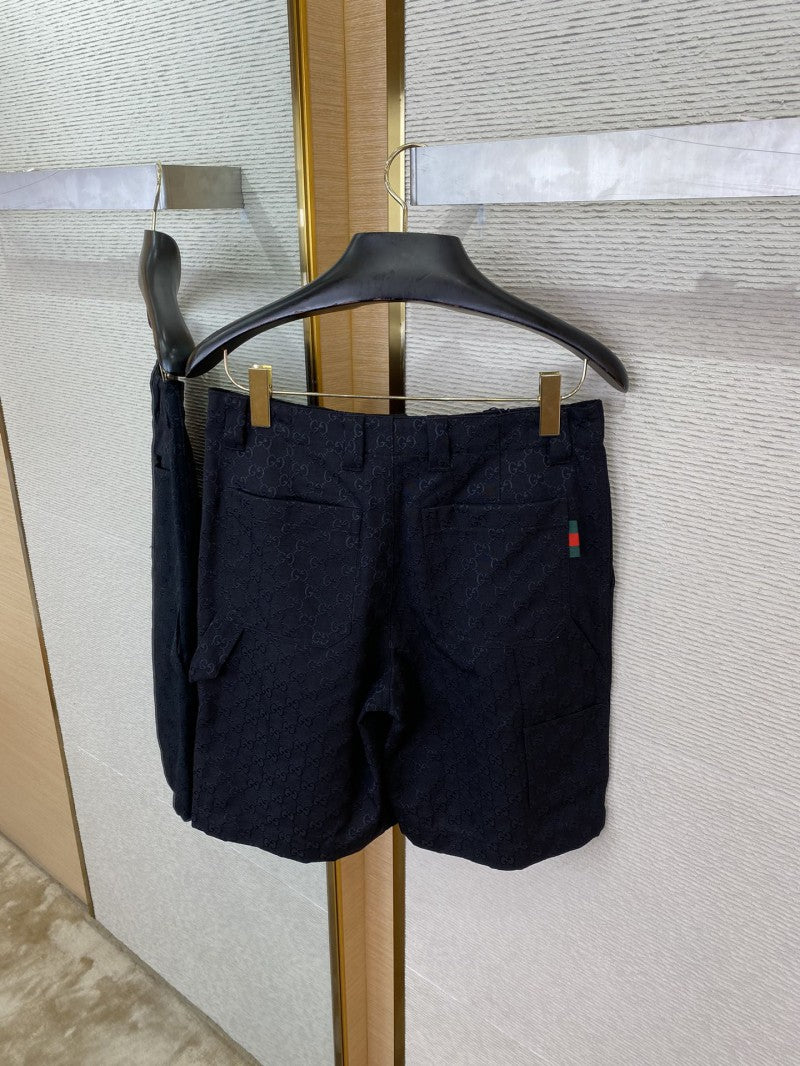 Jacquard Shorts Black