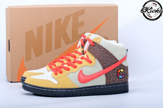Color Skates X NK SB Dunk High Kebab & Destroy