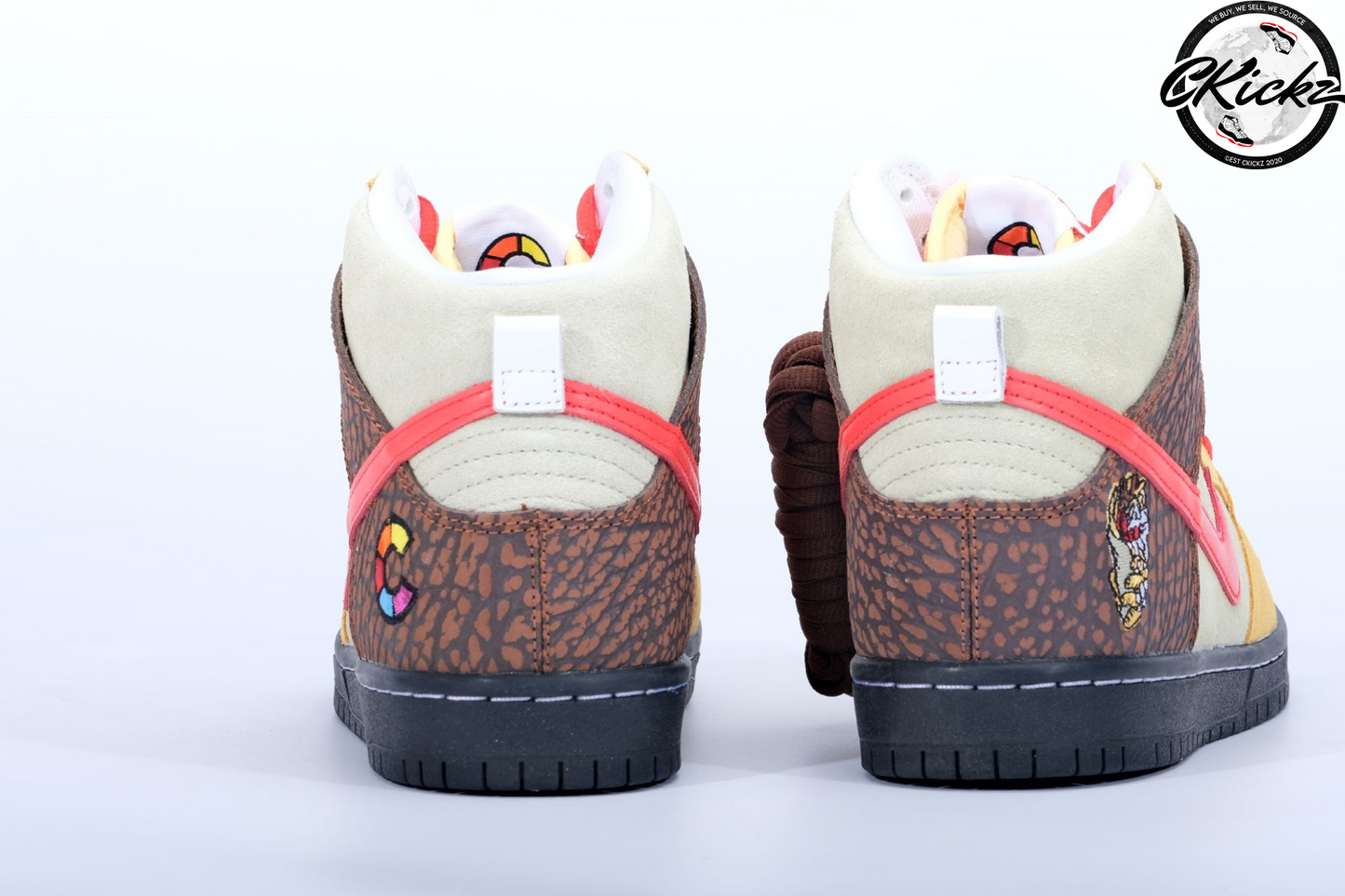 Color Skates X NK SB Dunk High Kebab & Destroy
