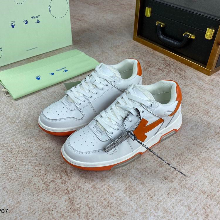 Off-White Orange & White Out Of Office