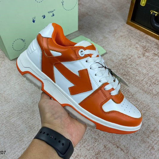 Off-White Orange & White Out Of Office