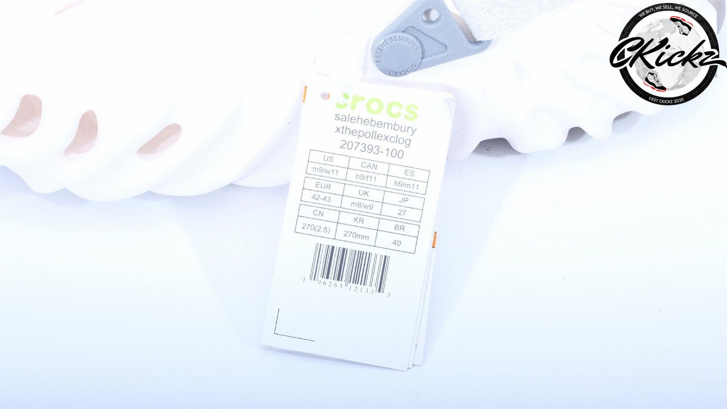 Crocs Pollex Clog X Salehe Bembury Spackle Almost White (Friends & Family)