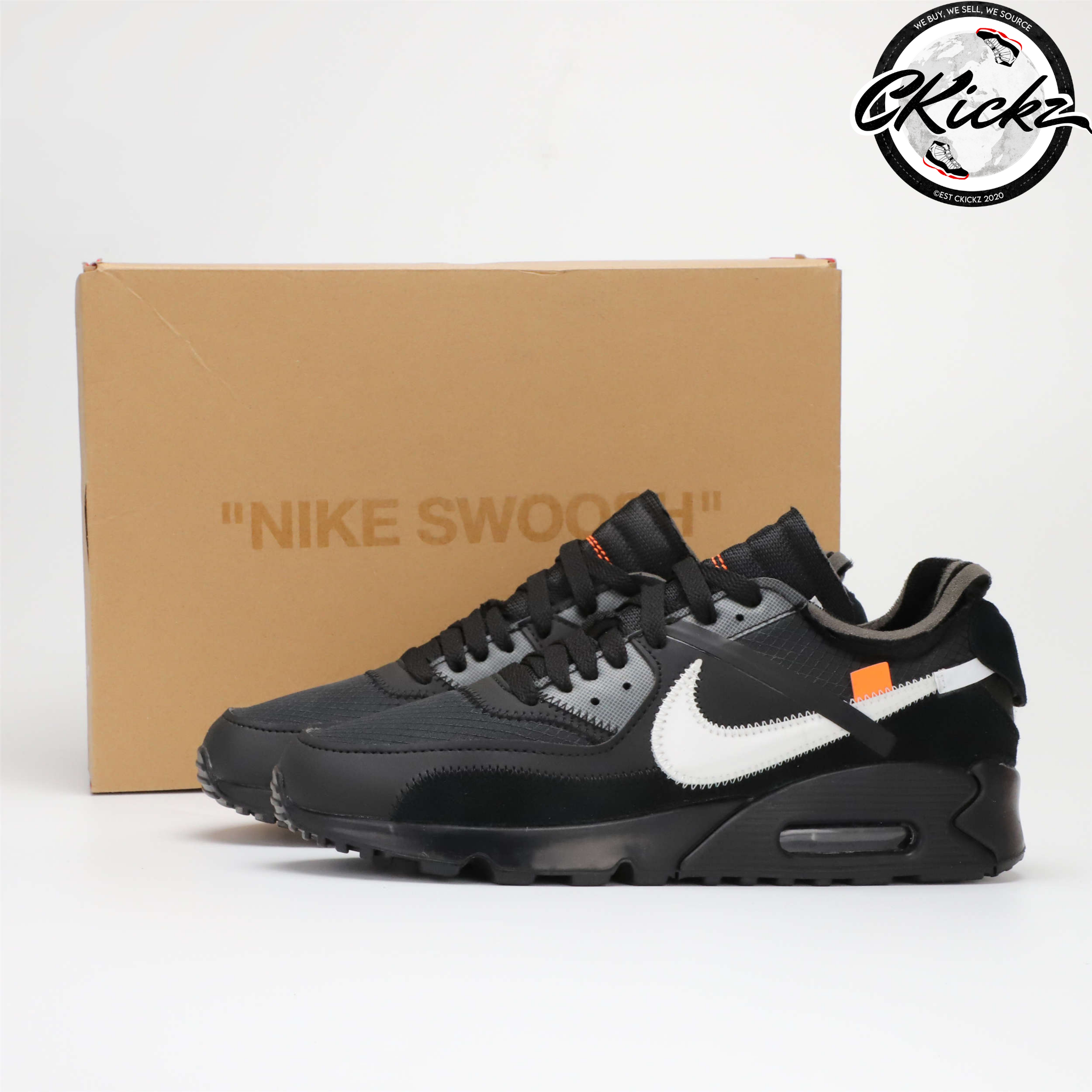 AM 90 Off White Black – Official CKickz