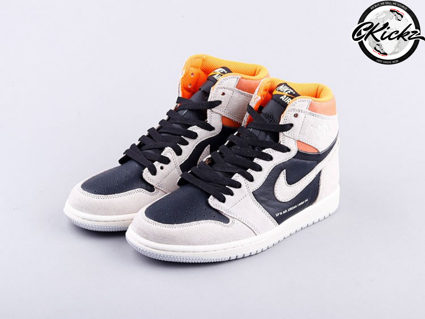 J1 Retro High Neutral Grey Hyper Crimson