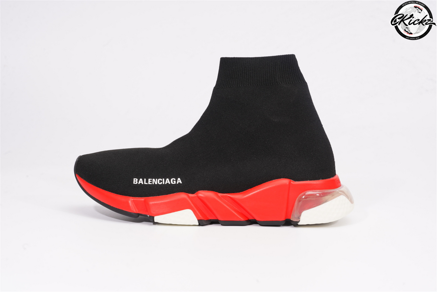 Balenci Speed Clear Sole Red
